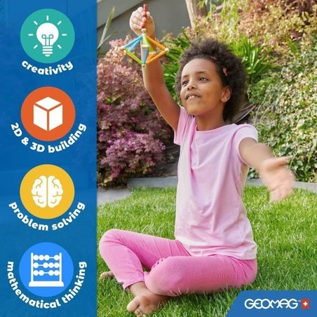 Juguetes Construcción Niños Geomag Set Bloques Creativos