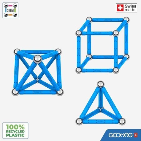 Juguetes Construcción Niños Geomag Set Bloques Creativos