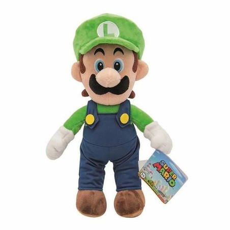 Peluches Niños Simba Super Mario Bros Luigi 30 cm - Compra online en MegaJuguetes