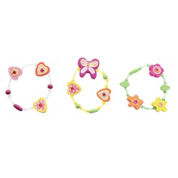 Disfraces Niños: Accesorio Pulsera DKD Home Decor Flores - Compra online en MegaJuguetes 2