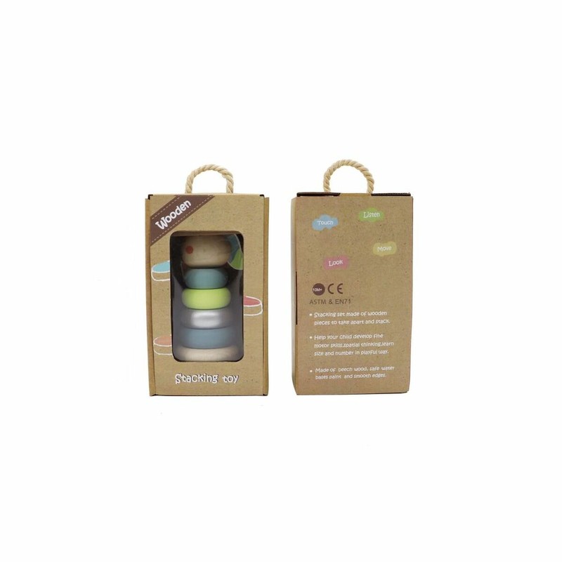Juguetes Construcción Niños DKD Home Decor - Set Unicornio de Madera