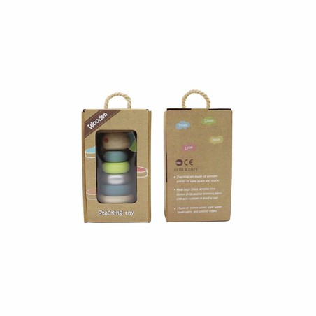 Juguetes Construcción Niños DKD Home Decor - Set Unicornio de Madera