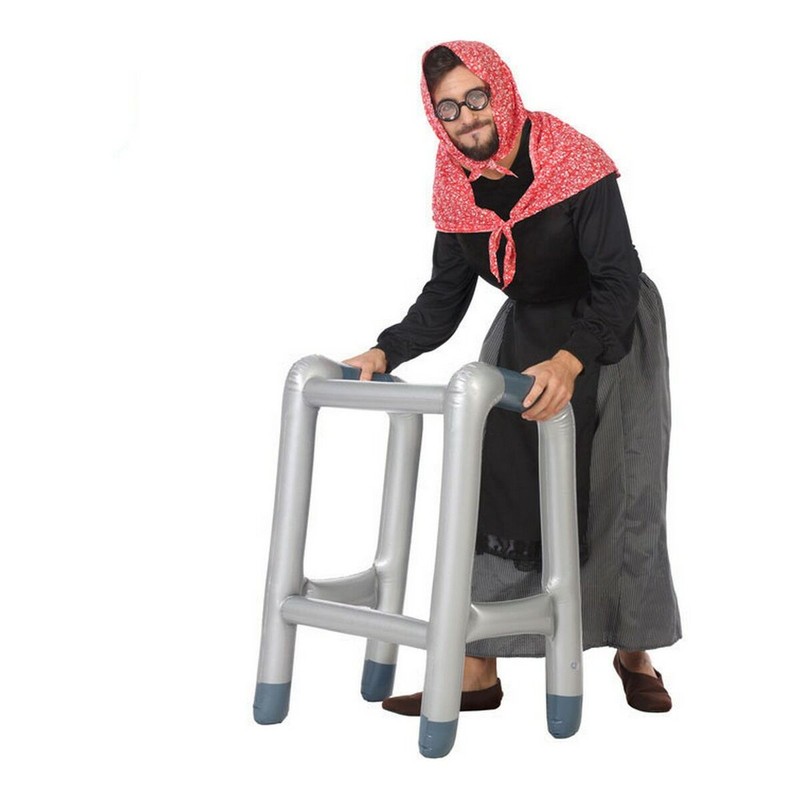 Andador Hinchable con Ruedas Gris – Accesorio Fiesta BigBuy Carnival - Compra online en MegaJuguetes