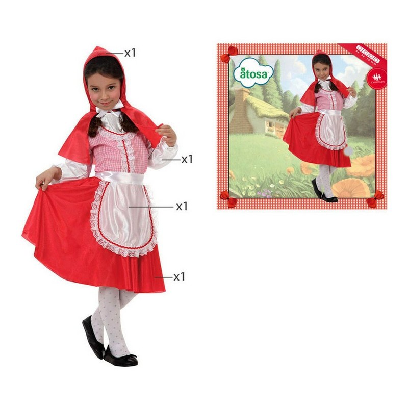 Disfraces Niños Caperucita Roja Fantasía 5-6 Años | BigBuy Carnival