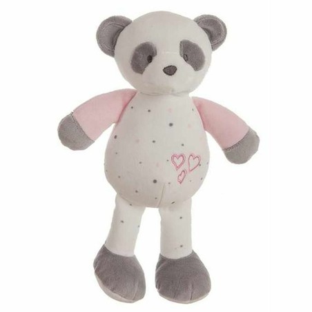 Peluches Niños BigBuy Fun: Oso Panda Rosa Supersuave - Compra online en MegaJuguetes