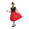 Disfraz para Niños My Other Me Chica Ye-ye Rojo 5-6 Años - Compra online en MegaJuguetes