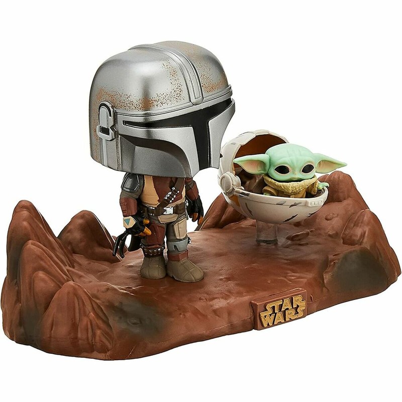 Figuras Acción Niños Funko Star Wars The Mandalorian y Baby Yoda Coleccionable