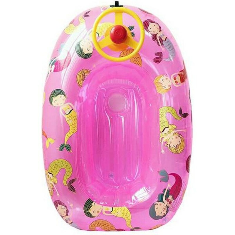 Juguetes Exterior Niños: Barca Hinchable Sirenas Llopis 90cm - Compra online en MegaJuguetes
