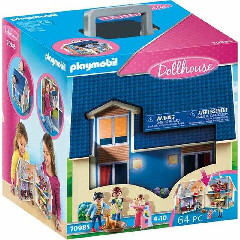 Casa Muñecas Maletín Playmobil 70985 - Diversión Portátil - Compra online en MegaJuguetes