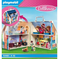 Casa Muñecas Maletín Playmobil 70985 - Diversión Portátil - Compra online en MegaJuguetes 2