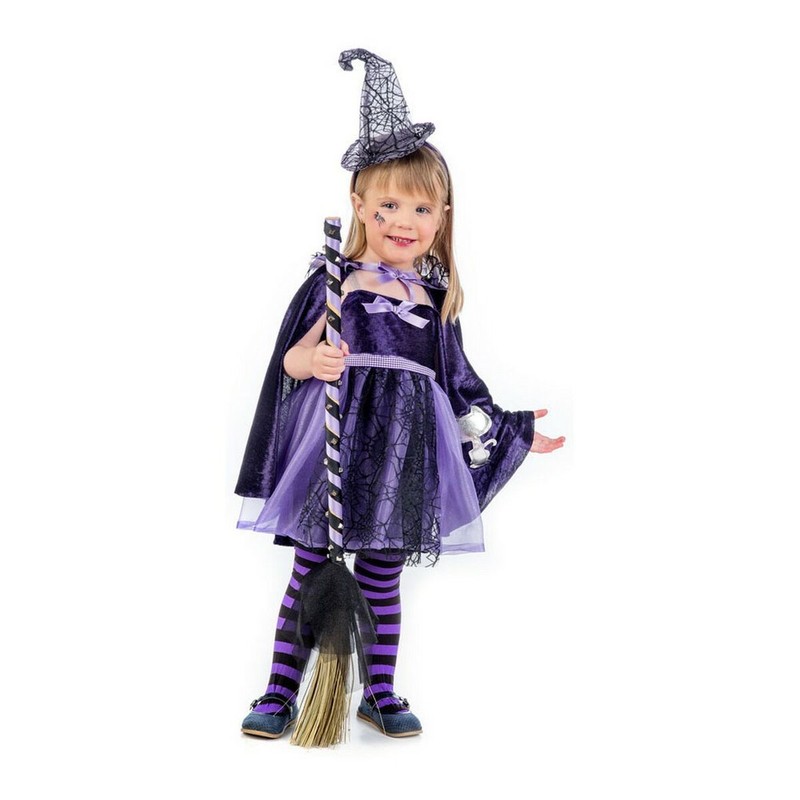 Disfraces Niños: Disfraz Bruja Rainbow Talla 2 - Compra online en MegaJuguetes