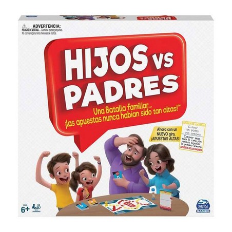 Juegos Mesa Niños Spin Master Hijos vs Padres - Desafío Familiar - Compra online en MegaJuguetes
