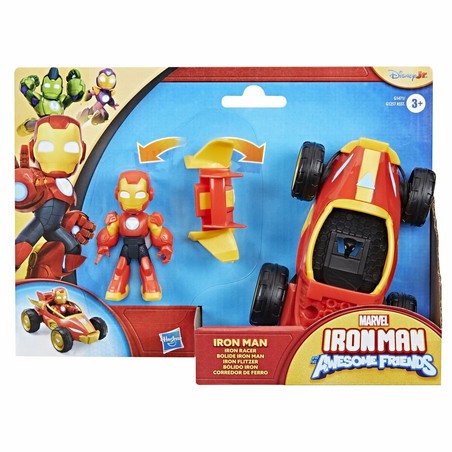 Embalaje de la figura acción Hasbro, listo para regalar