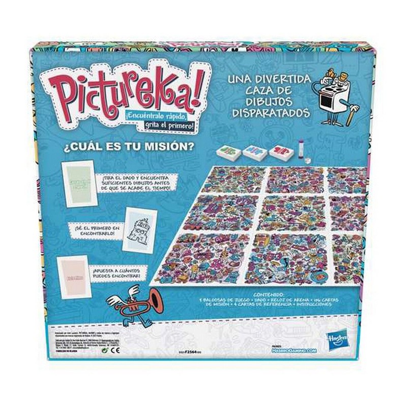 Juegos Habilidad Niños Pictureka Hasbro - El Reto Visual - Compra online en MegaJuguetes