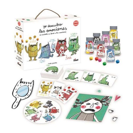 Juguetes Educativos Niños Diset Yo Descubro las Emociones 168 Piezas - Compra online en MegaJuguetes