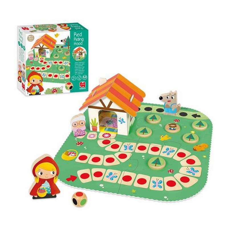 Juegos Mesa Niños Goula Caperucita Roja | Juego Educativo 9 Piezas