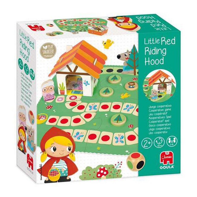 Juegos Mesa Niños Goula Caperucita Roja | Juego Educativo 9 Piezas