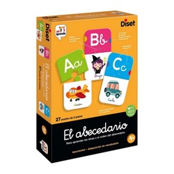 Juegos Mesa Niños Diset El Abecedario: ¡Aprende Jugando! - Compra online en MegaJuguetes