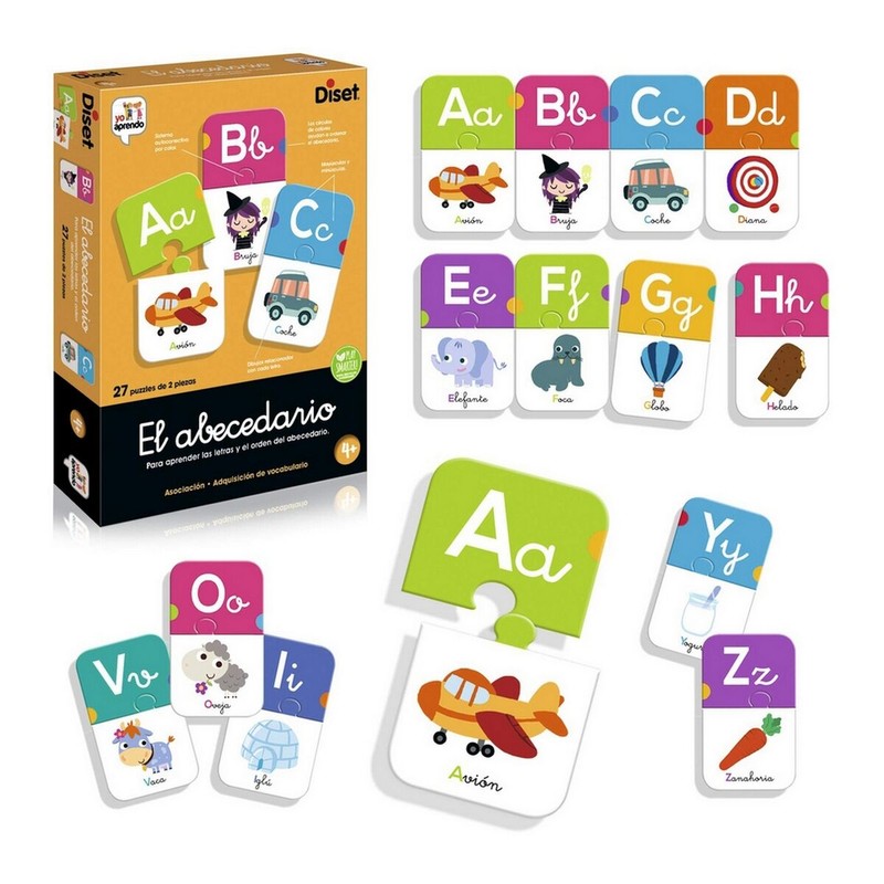 Juegos Mesa Niños Diset El Abecedario: ¡Aprende Jugando!