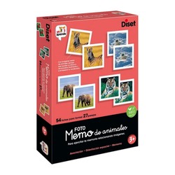 Juegos de Mesa Niños Diset Memo Photo Animales - Educativo - Compra online en MegaJuguetes