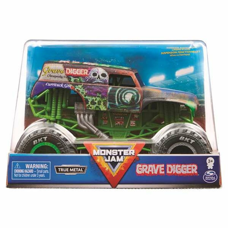 Coches Juguete Niños Monster Jam 6056371 - Escala 1:24 Multicolor