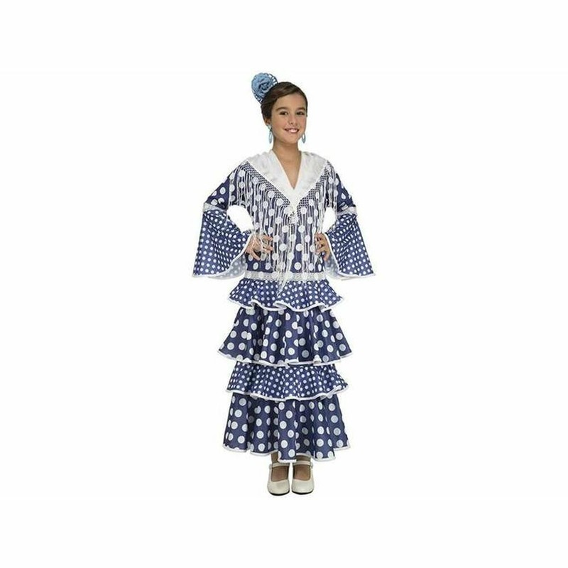 Disfraces Niños My Other Me Bailaora Flamenca Azul - Compra online en MegaJuguetes