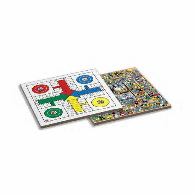 Juegos Mesa Niños: Tablero Parchís y Oca Cayro 40x40 cm - Compra online en MegaJuguetes