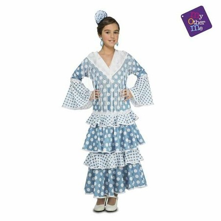 Disfraz para Niños My Other Me Bailaora Flamenca Turquesa - Compra online en MegaJuguetes