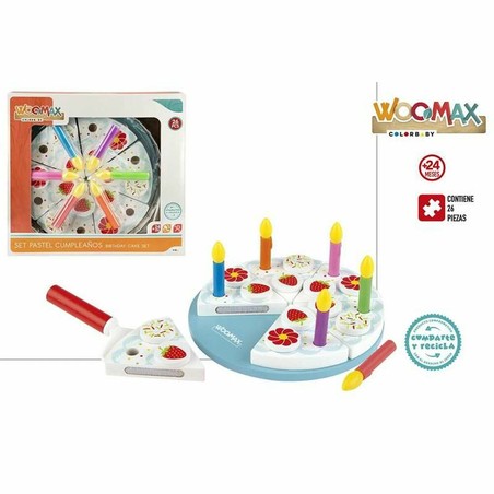 Juego Simbólico Niños: Cocina de Juguete Woomax - 26 Piezas - Compra online en MegaJuguetes