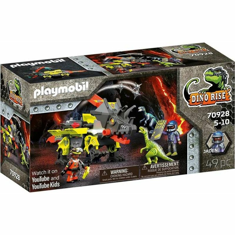 Figuras Acción Niños: Playset Playmobil Robo-Dino Combat Machine - Compra online en MegaJuguetes