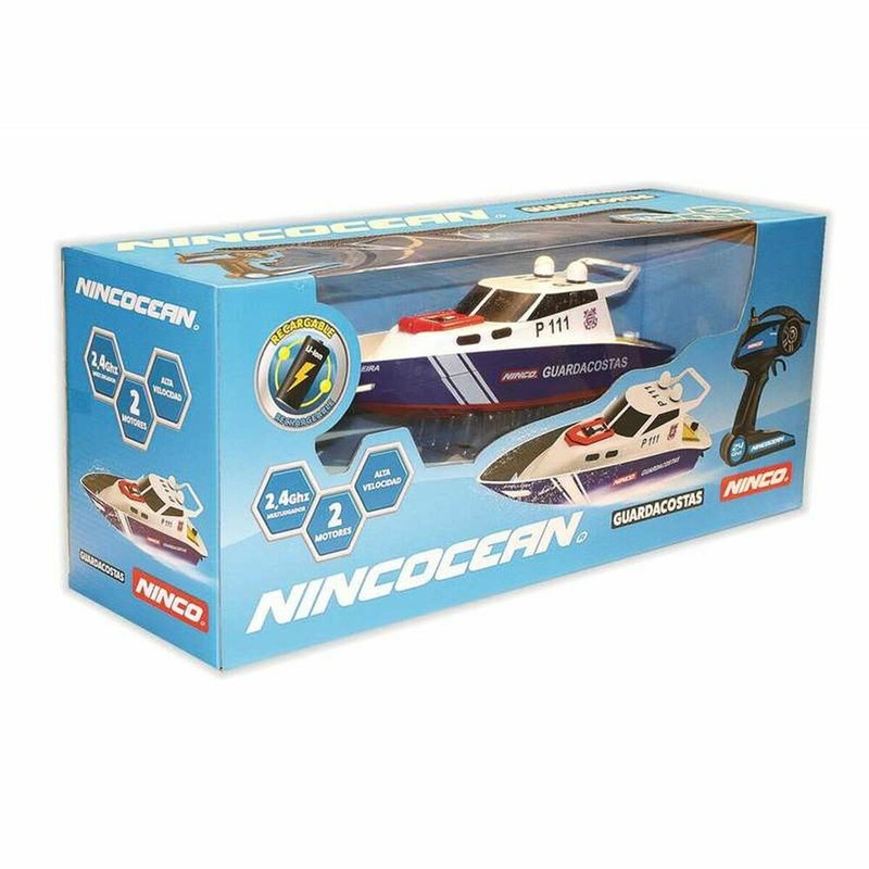 Coches Juguete Niños - Barco Radiocontrol Ninco R/C Police - Compra online en MegaJuguetes