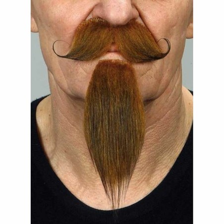 Bigote Disfraz Adulto My Other Me Marrón - Talla S - Compra online en MegaJuguetes
