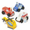Coches Juguete Niños Moltó - Set Mini Camiones de Madera y Plástico - Compra online en MegaJuguetes