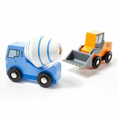 Coches Juguete Niños Moltó: Set Mini Camiones de Construcción