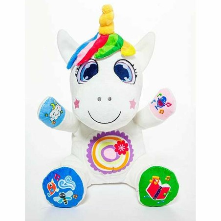 Peluches Niños Moltó Unicornio Interactivo Luz y Sonido - Compra online en MegaJuguetes