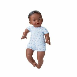 Muñecas Niñas: Berjuan Newborn Africana 45 cm - Compra online en MegaJuguetes