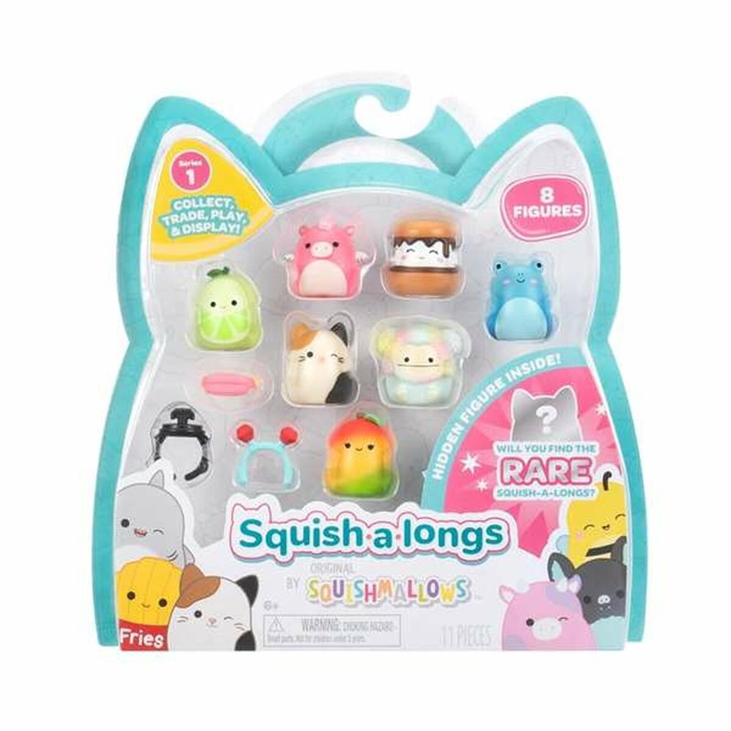 Pack de 8 figuras Squish, ideal para regalar a niños de 6 años