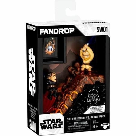 Detalle de Figura Fandrop Star Wars, ideal para **bloques construcción infantiles** imaginativos