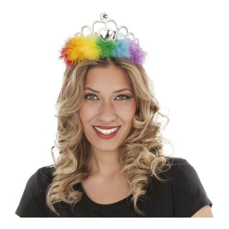 Diadema para Disfraces Niños My Other Me Arcoíris Corona S - Compra online en MegaJuguetes