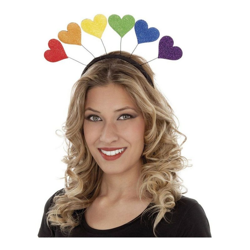 Disfraces Niños: Diadema Arcoíris Corazones My Other Me - Compra online en MegaJuguetes
