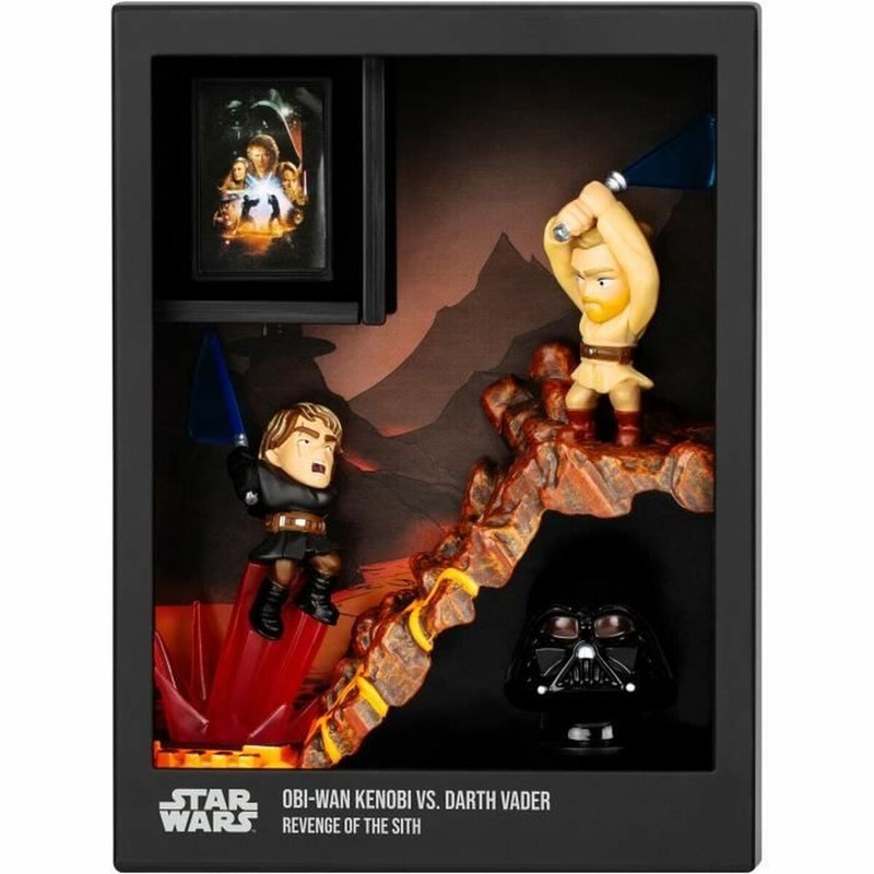 Figura de colección Star Wars, no un **bloque de madera ecológico** pero inspira creatividad