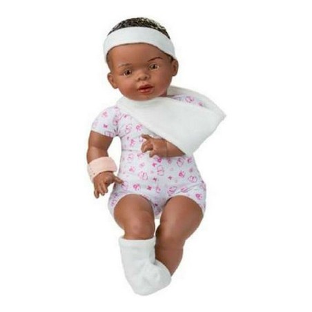 Muñecas Niñas Berjuan Newborn: Bebé Africana 45 cm