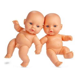 Muñecas Niñas Berjuan Newborn 20 cm - Piel Negra - Compra online en MegaJuguetes