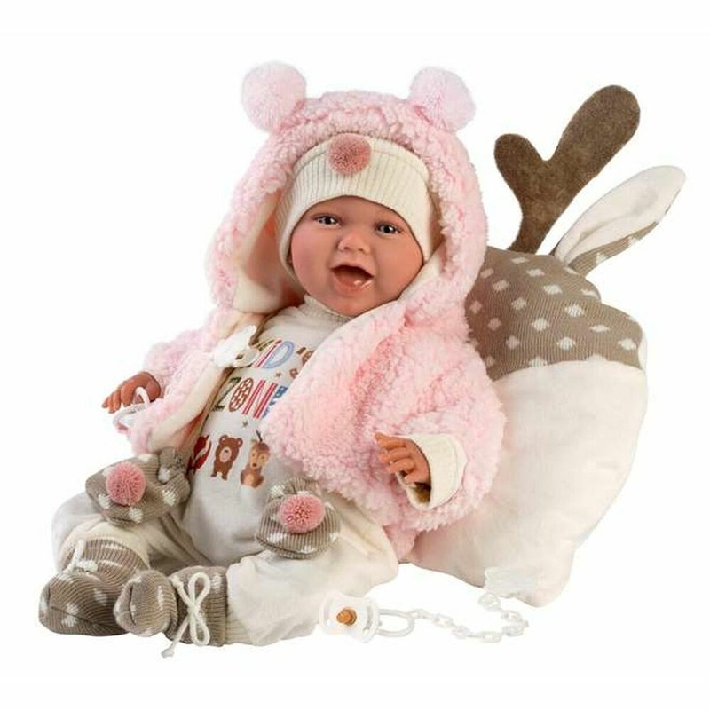 Muñecas Niñas: Bebé Llorens RN Mimi Smile 40 cm - Compra online en MegaJuguetes