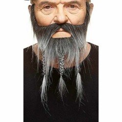 Disfraces Niños: Barba Postiza My Other Me Gris para Caracterización - Compra online en MegaJuguetes