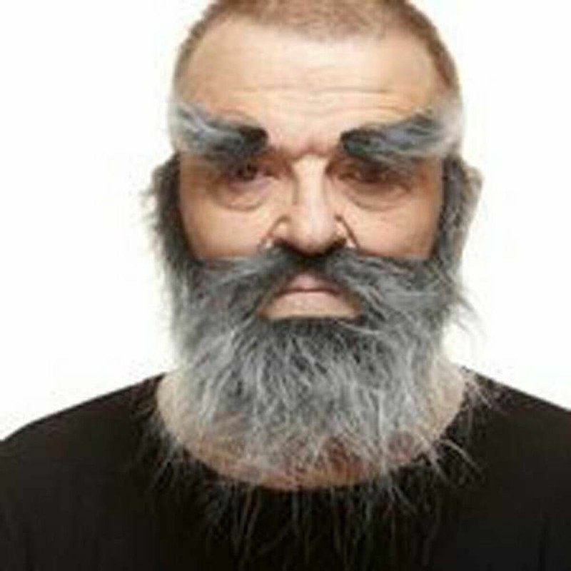 Disfraces Niños: Barba Postiza Gris My Other Me - Compra online en MegaJuguetes