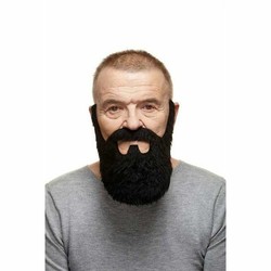 Barba Postiza My Other Me Negra - Accesorios Disfraces Adulto - Compra online en MegaJuguetes
