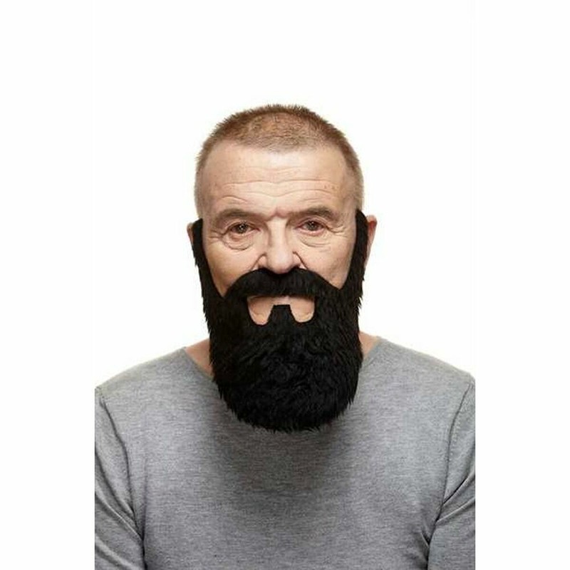 Barba Postiza My Other Me Negra - Accesorios Disfraces Adulto - Compra online en MegaJuguetes