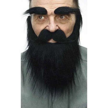 Barba Postiza Adulto My Other Me Negra para Disfraces - Compra online en MegaJuguetes