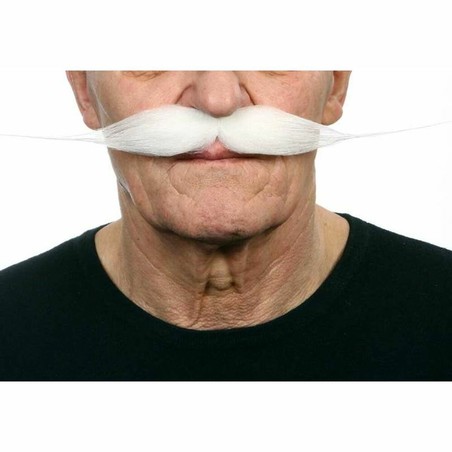 Bigote Blanco Adulto My Other Me - Accesorio Fiesta - Compra online en MegaJuguetes